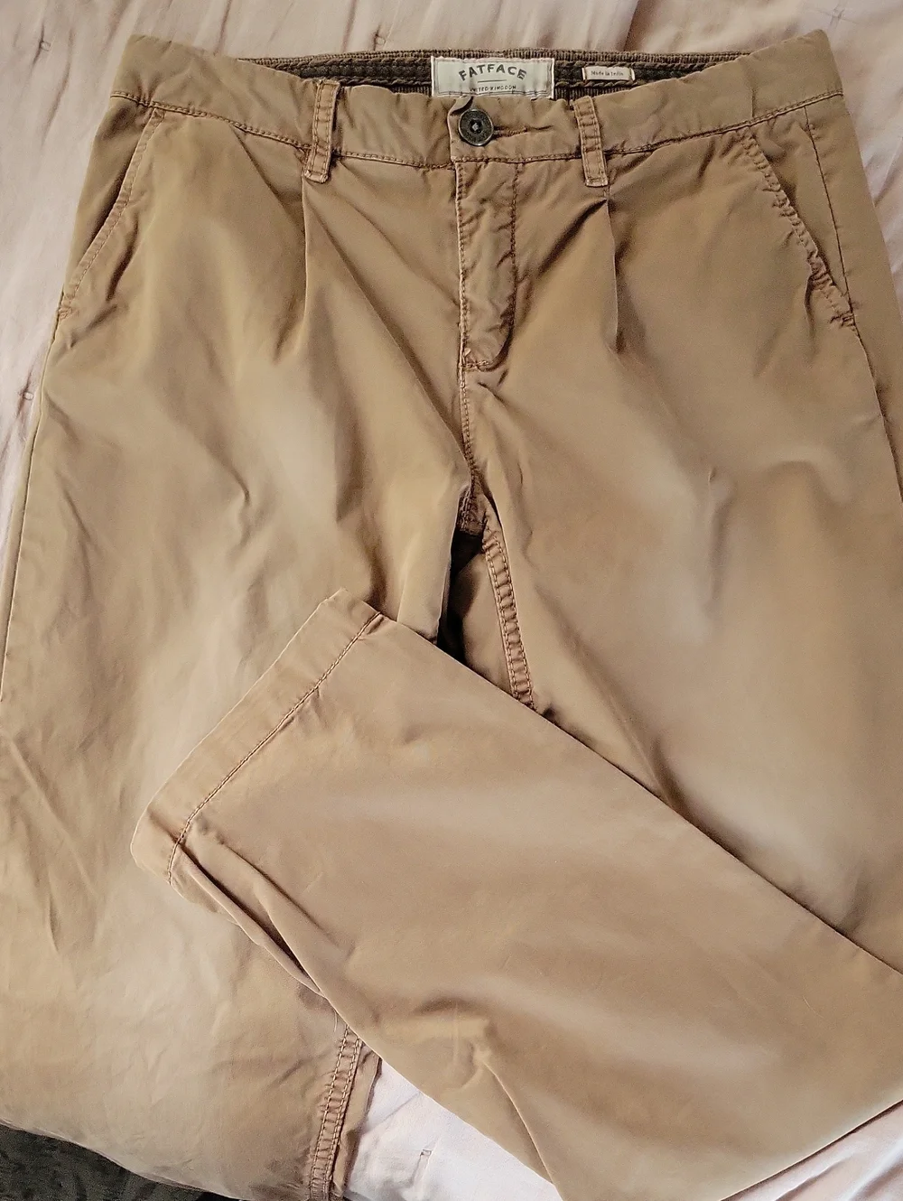 Fat Face Tan Chino Pants